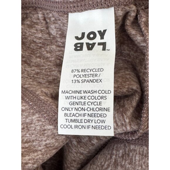 Joylab Womens joggers Extra Small Heathered Brown Joggers with pocket and cuff h - Picture 4 of 13